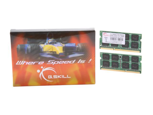 NeweggBusiness - G.SKILL 8GB (2 x 4GB) 204-Pin DDR3 SO-DIMM DDR3