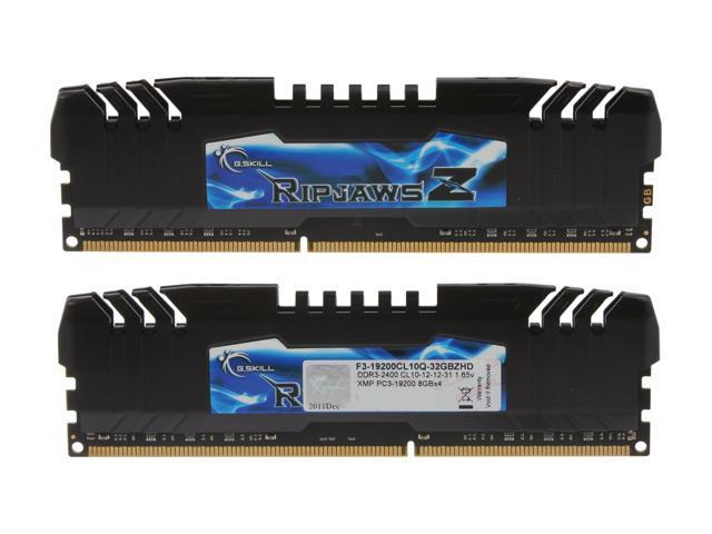 NeweggBusiness - G.SKILL Ripjaws Z Series 32GB (4 x 8GB) DDR3 2400 