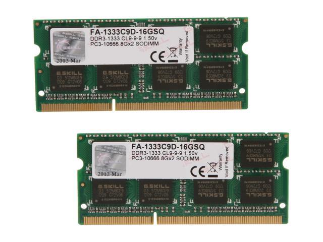 G.SKILL Memory for Apple Model FA1333C9D16GSQ