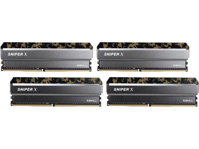 NeweggBusiness - G.SKILL Sniper X Series 32GB (4 x 8GB) DDR4 3200