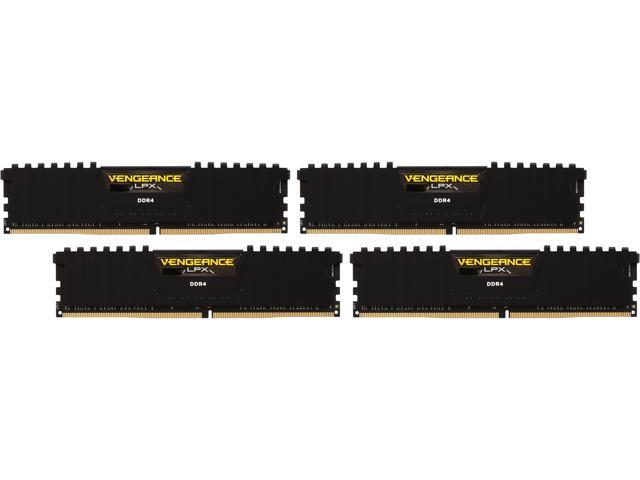 NeweggBusiness - CORSAIR LPX 16GB (4 x 4GB) DDR4 2133 (PC4 17000) Memory Kit Model