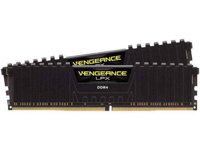 NeweggBusiness - CORSAIR Vengeance LPX (AMD Ryzen Ready) 16GB (2 x 8GB) 288-Pin DDR4 (PC4 23400) Optimized Desktop Memory Model CMK16GX4M2Z2933C16