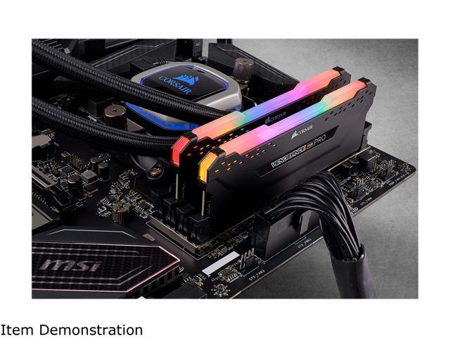 NeweggBusiness - CORSAIR Vengeance RGB Pro 64GB (2 x 32GB) DDR4