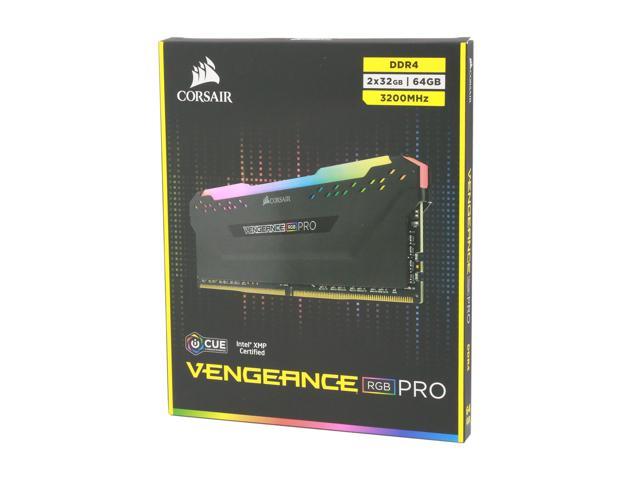 NeweggBusiness - CORSAIR Vengeance RGB Pro 64GB (2 x 32GB) DDR4