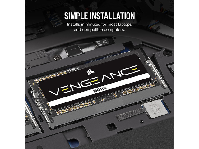 NeweggBusiness - CORSAIR Vengeance 16GB (2 x 8GB) 262-Pin DDR5 SO