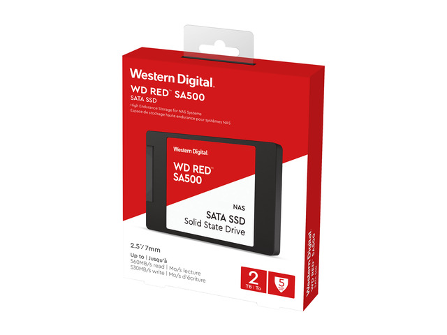 NeweggBusiness - WD Red® SA500 NAS SATA SSD, 2TB, 2.5