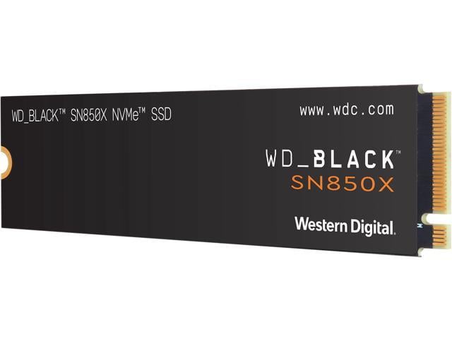 WD_BLACK SN850X NVMe SSD WDS400T2X0E - SSD - 4 TB - PCIe 4.0 x4 (NVMe) -  WDS400T2X0E - Solid State Drives 