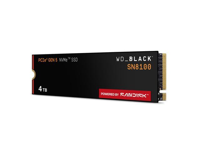 NeweggBusiness - 4TB* WD_BLACK™ SN8100 PCIe® 5.0x4 NVMe™ M.2 SSD