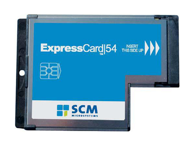 NeweggBusiness - SCM SCR3340 1 card ExpressCard slot Contact Smart