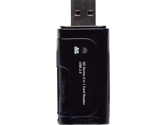 Gear Head CR6800 5-in-1 USB 20 5-in-1 USB 20 Flash Card Reader