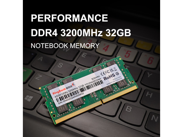 NeweggBusiness - Kingbank 32GB 260-Pin DDR4 SO-DIMM DDR4 3200 (PC4