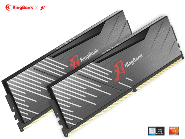 NeweggBusiness - Kingbank 32GB (2 x 16GB) 288-Pin PC RAM DDR5 6400