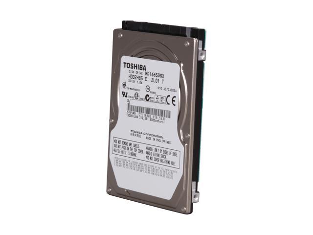 TOSHIBA MK1665GSX 160GB 5400 RPM 8MB Cache SATA 3.0Gb/s 2.5" Internal ...