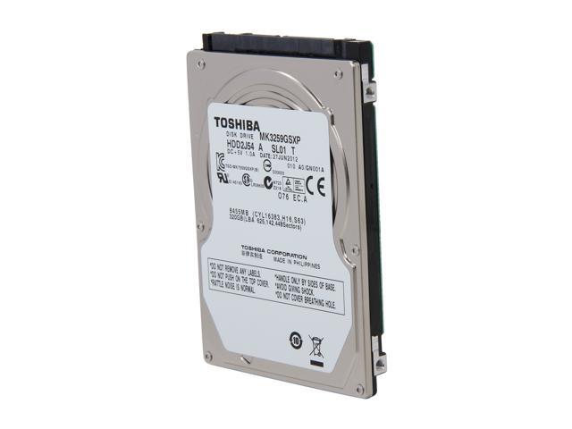 NeweggBusiness - TOSHIBA MK3259GSXP 320GB 5400 RPM 8MB Cache