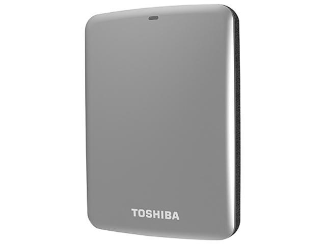 NeweggBusiness - TOSHIBA 500GB Canvio Connect External Hard Drive USB 3.0  Model HDTC705XS3A1 Silver