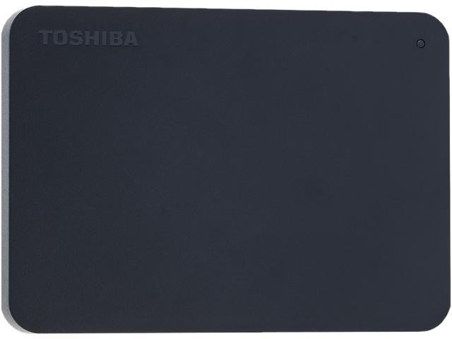 større Udrydde sammentrækning NeweggBusiness - Toshiba Canvio Basics 1TB Portable External Hard Drive USB  3.0 Black - HDTB410XK3AA