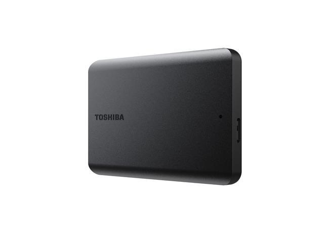 TOSHIBA 1TB Canvio Basics Portable Hard Drive USB 3.0 Model HDTB510XK3AA  Matte Black 