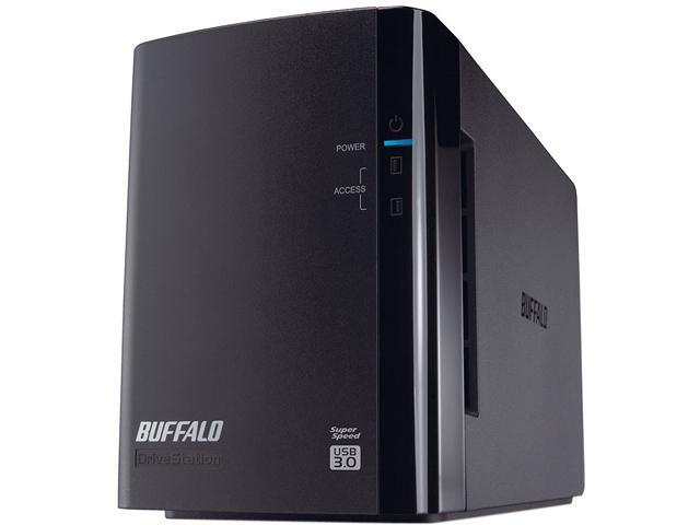NeweggBusiness - BUFFALO DriveStation Duo 8TB (2 x 4 TB) USB