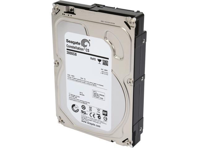 Seagate Constellation CS ST3000NC002 3TB 7200 RPM 64MB Cache SATA 60Gb/s 35' Enterprise Internal Hard Drive Bare Drive