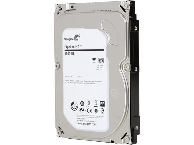 Disque Dur Interne Seagate ST1000VM002 Pipeline - 1 To - 3.5" - SATA II - 5900 Tours/min - Pour Stockage Vidéo, NAS