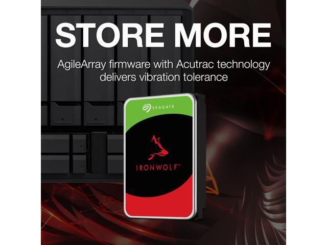 NeweggBusiness - Seagate IronWolf 4TB NAS Hard Drive 5900 RPM 64MB