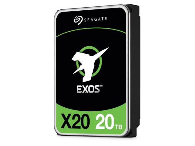 Seagate Exos X20 20TB SATA 6Gb/s 3.5 Enterprise Hard Drive - ST20000NM007D