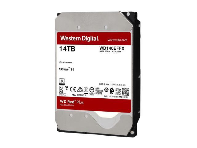 NeweggBusiness - WD Red Plus 14TB NAS Hard Disk Drive - 5400 RPM