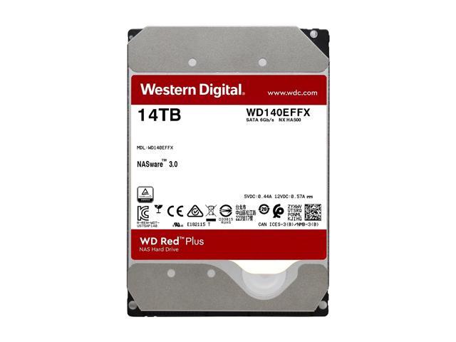 NeweggBusiness - WD Red Plus 14TB NAS Hard Disk Drive - 5400 RPM