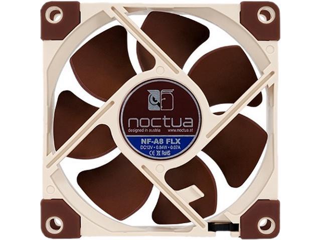 Tung lastbil Blaze kapillærer NeweggBusiness - Noctua NF-A8 FLX, Premium Quiet Fan, 3-Pin (80mm, Brown)