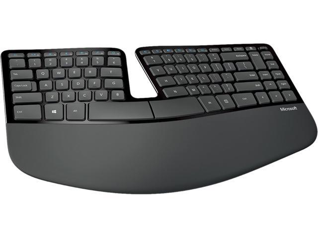 Microsoft L5V-00006 Black RF Wireless Keyboard Mouse and Numeric Pad Set