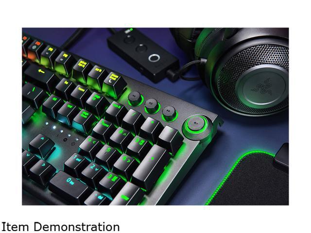 RAZER BlackWidow Elite Mechanical Gaming Keyboard - Razer Green Switch
