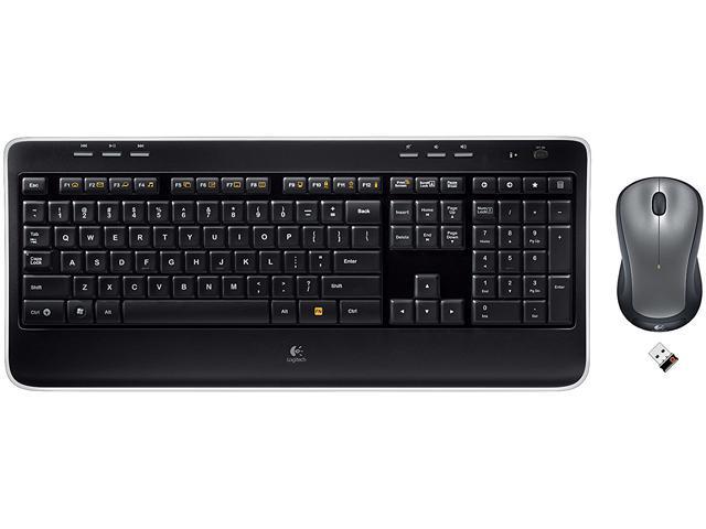 Rendezvous krone kinakål NeweggBusiness - Logitech MK520 Wireless Keyboard and Mouse Combo —  Keyboard and Mouse, Long Battery Life, Secure 2.4GHz Connectivity