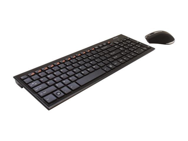 A4Tech 9500H Black RF Wireless Keyboard & Mouse