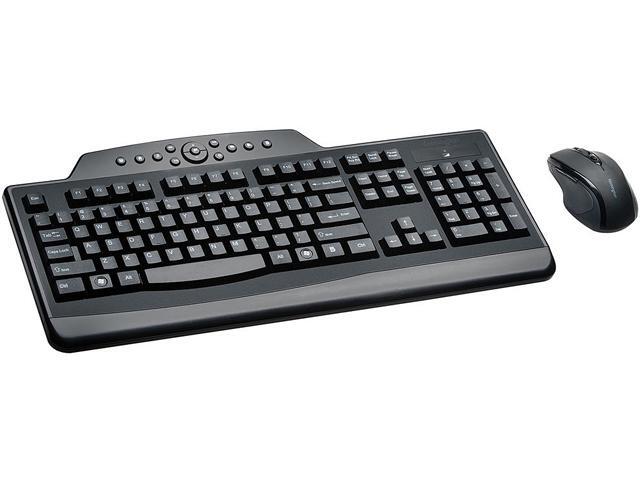 Kensington Pro Fit Wireless Media Desktop Set K72408USA Wireless Keyboard