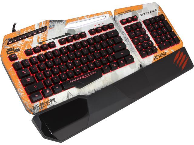 NeweggBusiness - Mad Catz TTF43112N0C2/04/1 Titanfall S.T.R.I.K.E.3 Keyboard  for PC