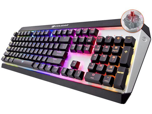 Cougar Attack X3 RGB Cherry MX Mechanical Gaming Keyboard with Palm Rest Cherry MX Red Switch