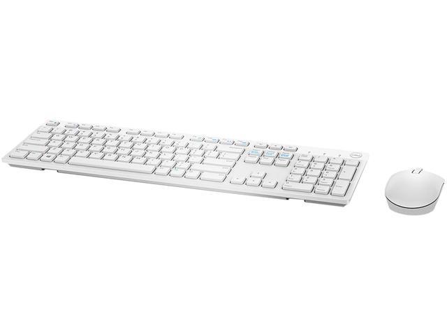 DELL KM636 580-ADVO White RF Wireless Keyboard & Mouse
