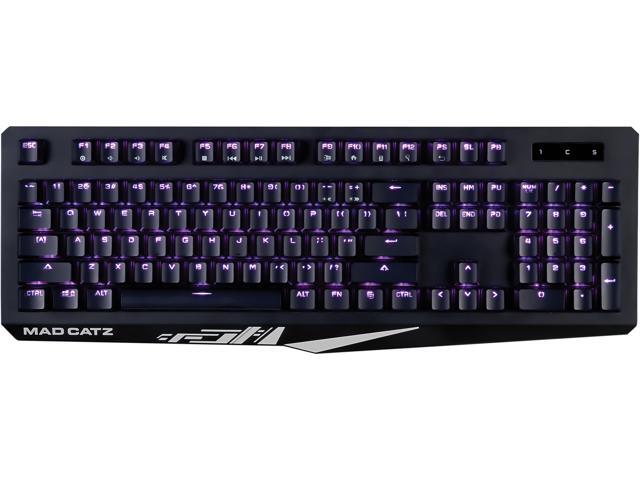 Mad Catz The Authentic STRIKE 4 Mechanical Gaming Keyboard