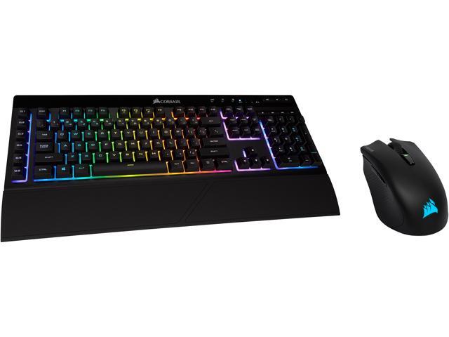 CH-925C115-NA WIRELESS Gaming Bundle - K57 RGB WIRELESS Gaming Keyboard - HARPOON RGB WIRELESS Gaming Mouse - Hyper-Fast SLIPSTREAM WIRELESS