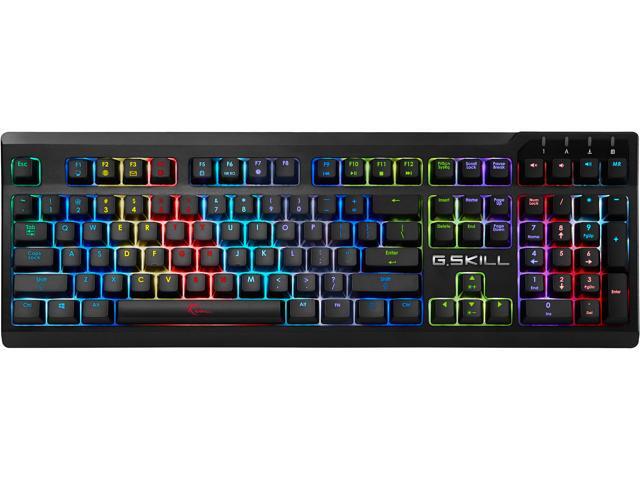GSKILL RIPJAWS KM570 RGB Mechanical Gaming Keyboard - Cherry MX RGB Red