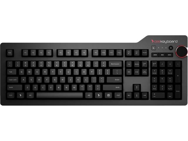 Das Keyboard 4 Root Clicky MX Blue Mechanical Keyboard (DKPKDK4P0MCC0USX)