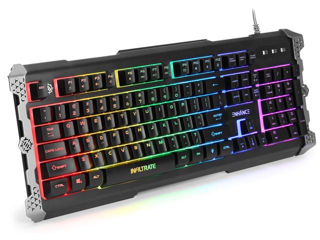 ENHANCE ENINKNL100BKUS Infiltrate Gaming Keyboard