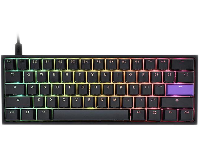 - Ducky DKON2061ST-SUSPDAZT1 One 2 Mini RGB Version 2 (Zodiac Space bar) Gaming Keyboard - Cherry MX Silent Red Switch