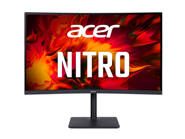 NeweggBusiness - Acer Nitro 27” 1000R Curved 2560x1440P 2K 240Hz Refresh  rate Up to 0.5ms response time VESA HDR400 AMD FreeSync Premium Adjustable  Stand Gaming Monitor, HDMIx2, DisplayPort, Speaker (XZ273U X3bmiiphx)