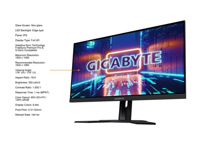 Gigabyte m27f g sync new arrivals