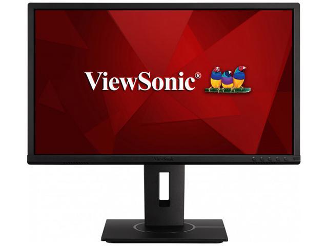 ViewSonic VG2440 24' (236' Viewable) Full HD 1920 x 1080 60 Hz D-Sub HDMI DisplayPort USB Audio Built-in Speakers Ergonomic Business Monitor