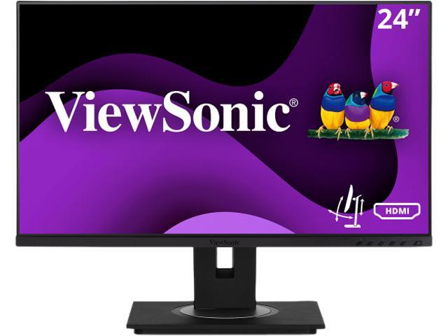 送料無料ViewSonic VG2440V 24-inch 1920 x 1080 Full HD LCD IPS Monitor, 2-Pack Bundle with VG2440, Ultra-Thin Bezel, FreeSync, Eye-Care, HDMI, 並行輸入 : ViewSonic VG2440 24 Inch IPS 1080p Ergonomic Monitor