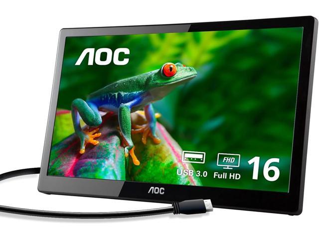 AOC 15.6” USB-C fashion Powererd Portable LCD Monitor