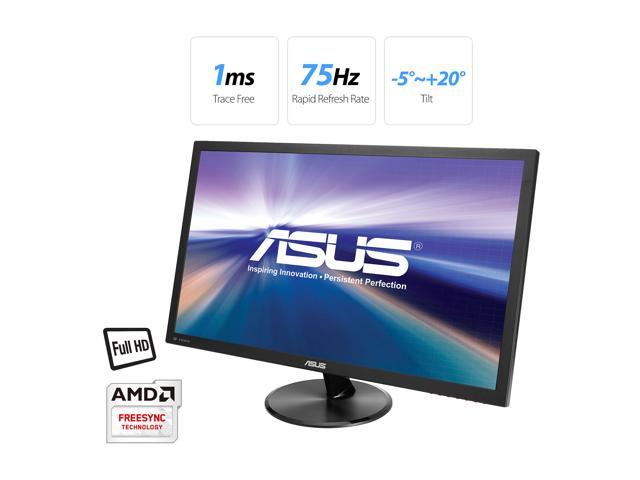ASUS VP247QG 23.6" Full HD 1920x1080 1ms DP HDMI VGA Adaptive Sync/FreeSync Eye 