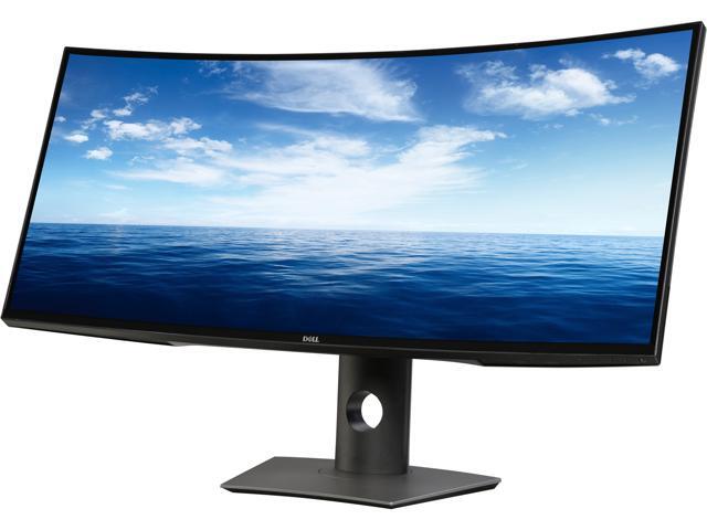 Dell U3818DW 38' (Actual size 375') 3840 x 1600 60 Hz Built-in Speakers Curved LCD/LED Monitor